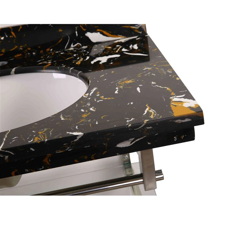 Portoro Quartz Stone Bathroom Vanity